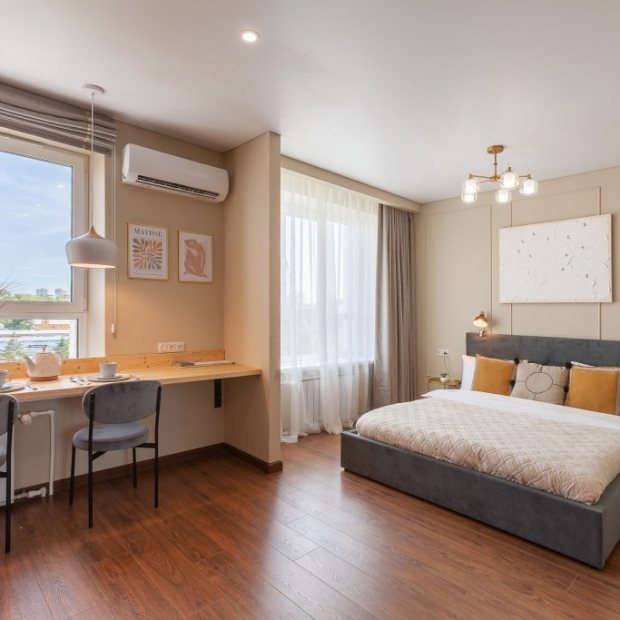 Фотографии квартиры
Апартаменты RentPlaza с Дизайн Ремонтом