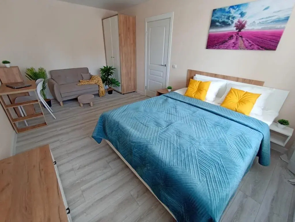 Фотография квартиры Апартаменты 1-комнатные сети «Все в гости» на ул.Кузнецова 97А на 3 этаже