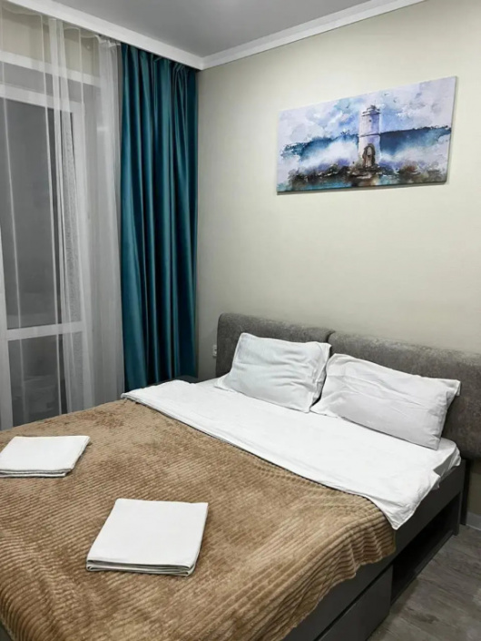 Фотографии квартиры 
            Апартаменты Студия на Шахтеров 46/1-109-1