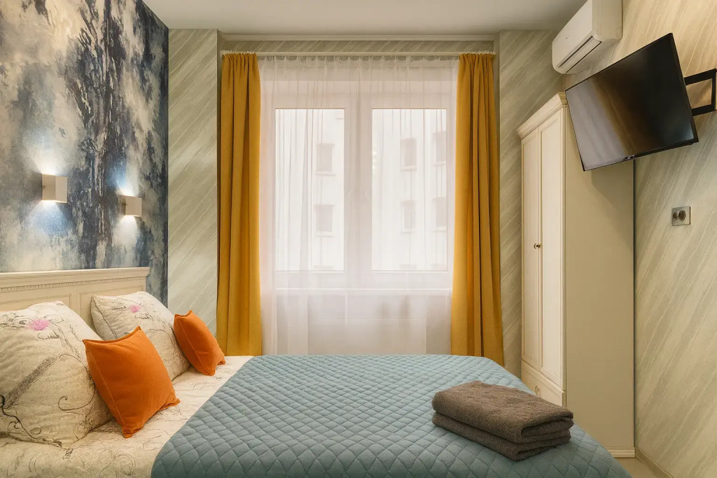 Фотография квартиры Квартира-студия в центре Нижнего от Уют и Комфорт НН