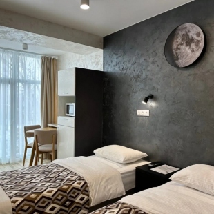 Фотография квартиры Апартаменты Каланча стандарт трёхместный с раздельными кроватями Луна