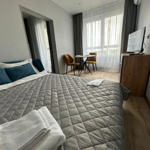 Фотография квартиры Апартаменты Уютная Студия с Балконом