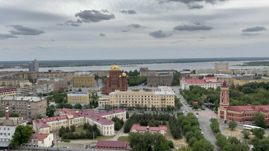Фотографии квартиры 
            Апартаменты ЛОФТ с видом на Волгу в центре Волгограда