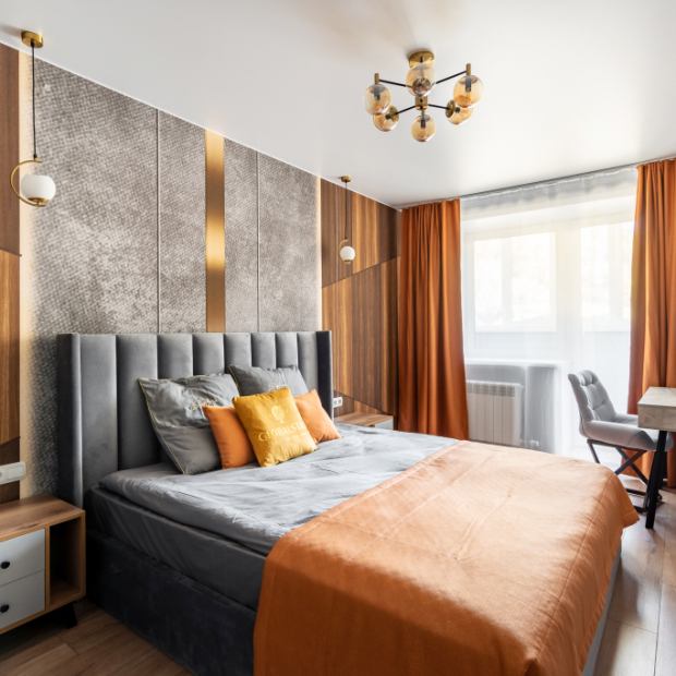 Фотографии квартиры 
            Апартаменты GLOBALSTAY Уникальная 2х Комнатная на Набережной Днепра