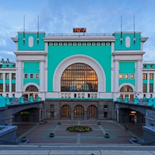 Фотография Вокзал железнодорожной станции Новосибирск-Главный