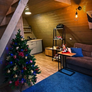 Фотография Коттеджа Частный дом А-фрейм Микс