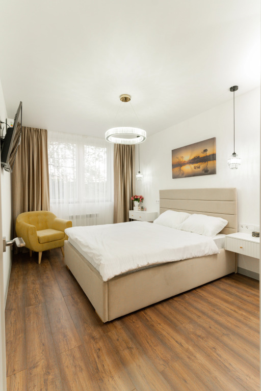 Фотография квартиры Апартаменты однокомнатные с кроватью и ванной, 3 этаж