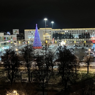 Фотография квартиры Квартира Современная 2к квартира с панорамным видом на Центральную площадь города