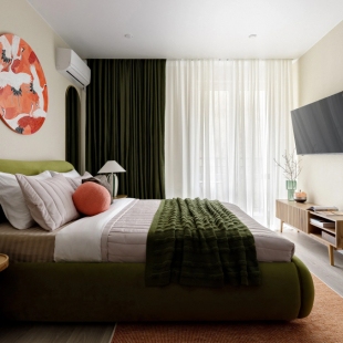 Фотография квартиры Квартира Студия с балконом Volna Apartments
