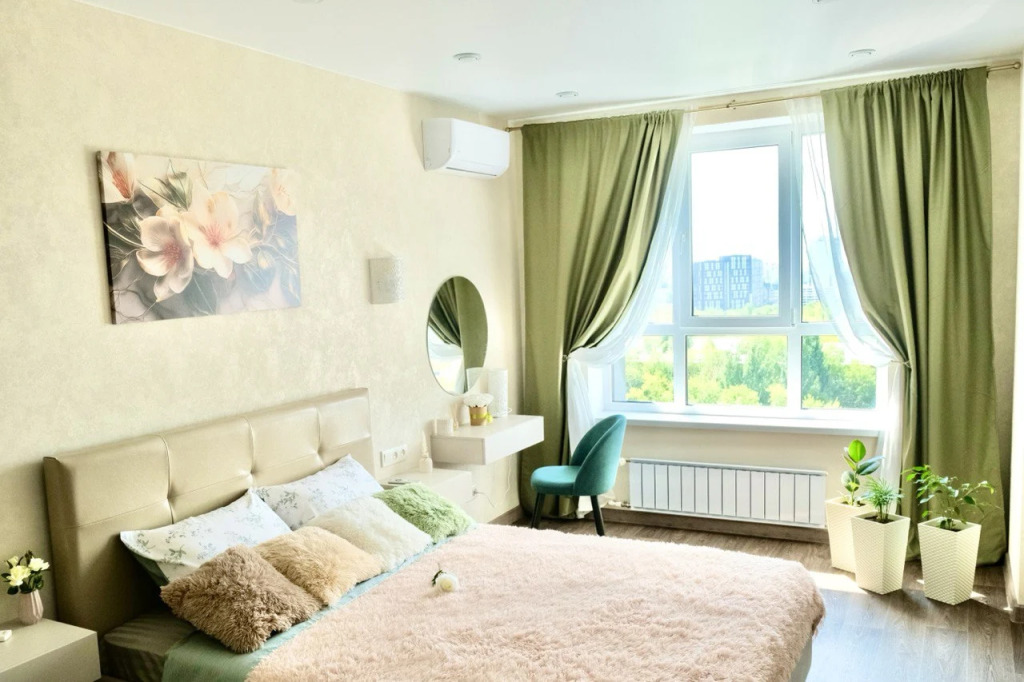 Фотография квартиры Квартира Уютная новая с панорамным видом с 14 этажа