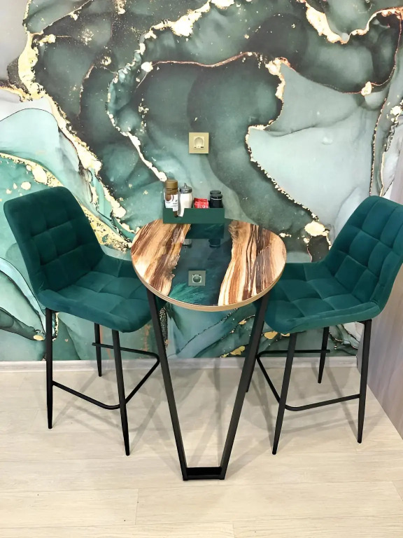 Фотография квартиры Квартира Просторная студия с дизайнерским ремонтом