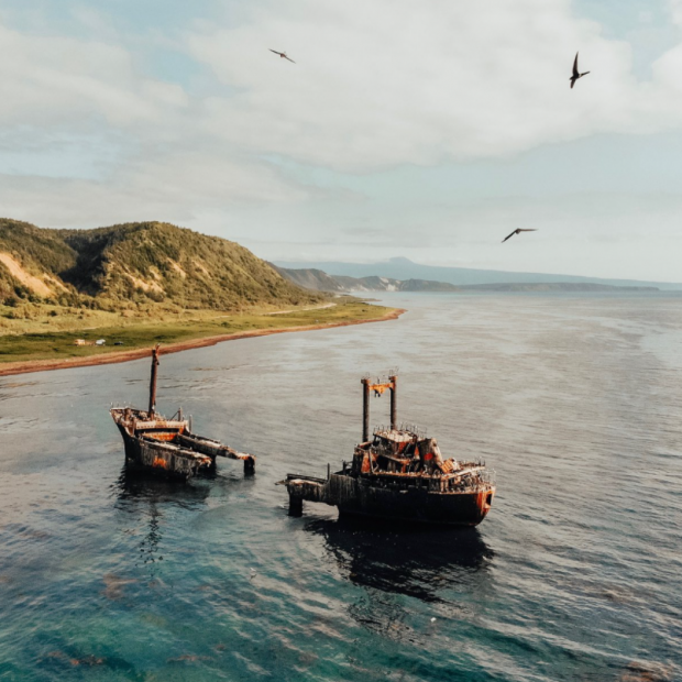 Фотография достопримечательности Затонувший сухогруз Sun Eagle