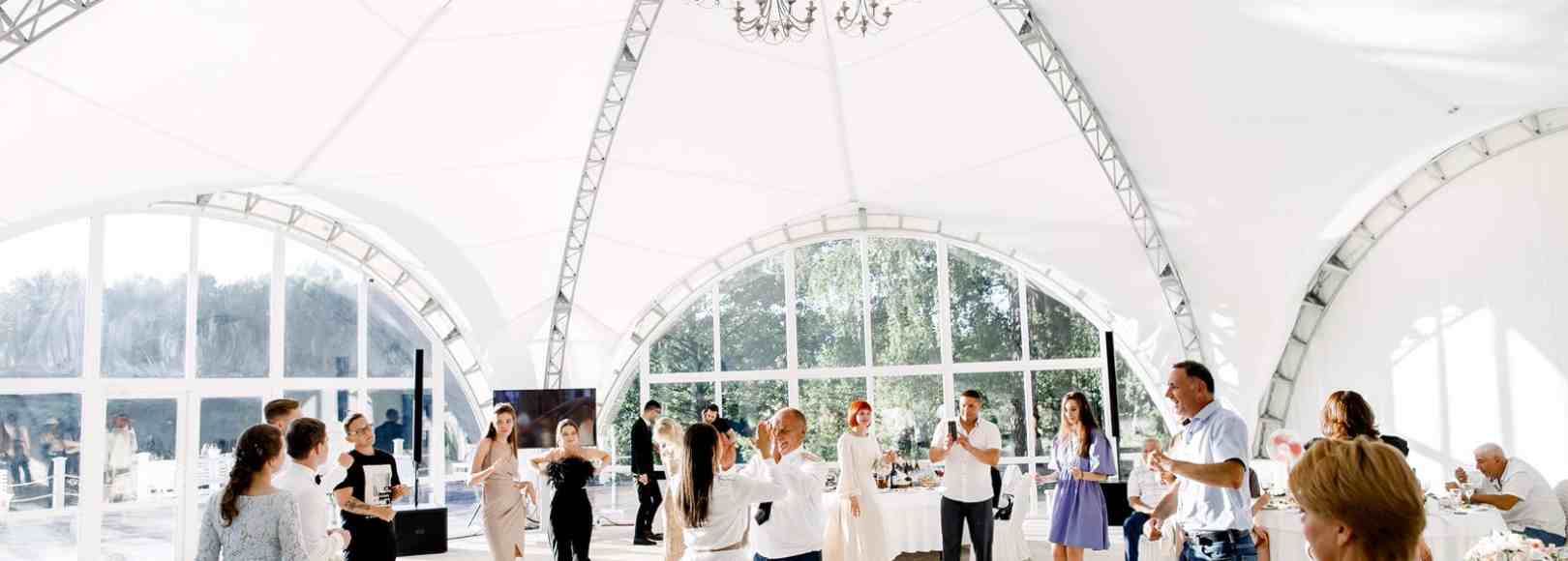 Фотография летней террасы Панорамный шатер Жемчужина