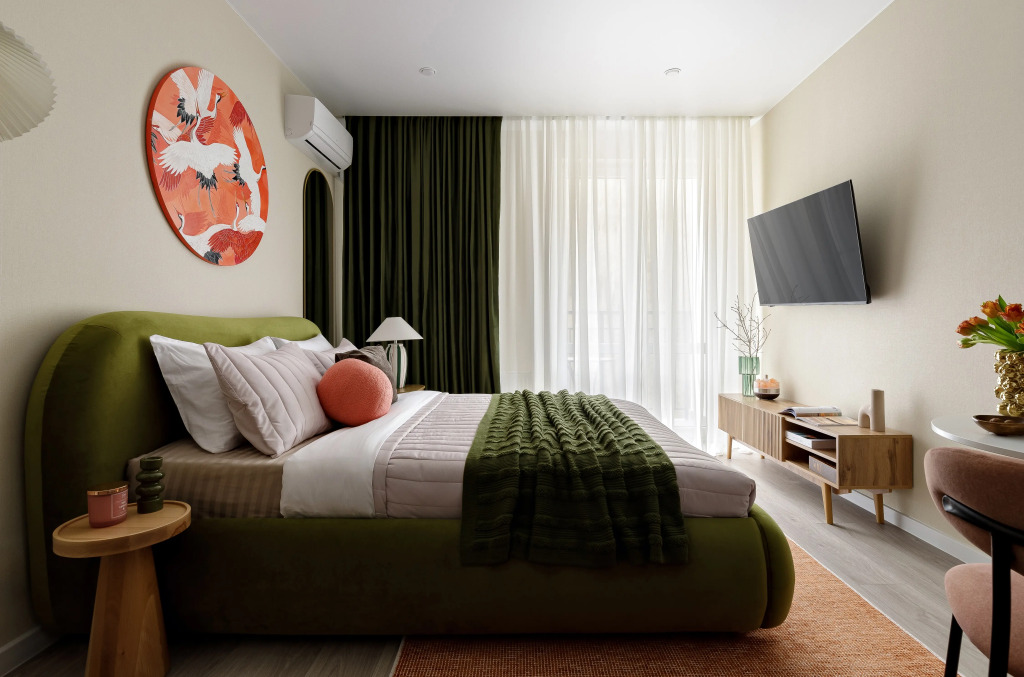 Фотография квартиры Квартира Студия с балконом Volna Apartments