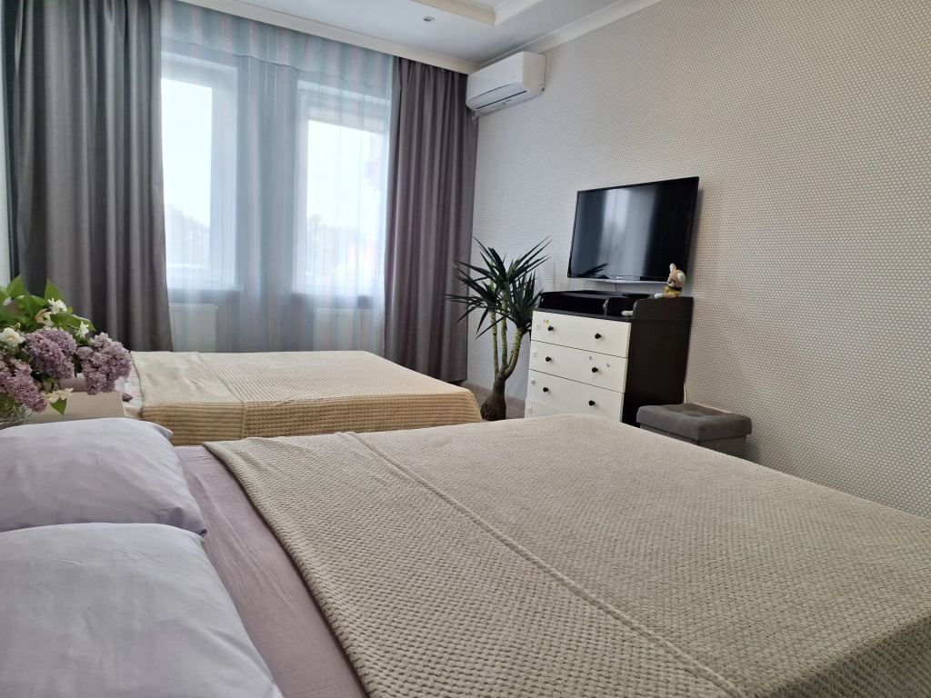 Фотография квартиры Квартира Рядом Зоопарк Kazan Mall и Метро для 6 Гостей