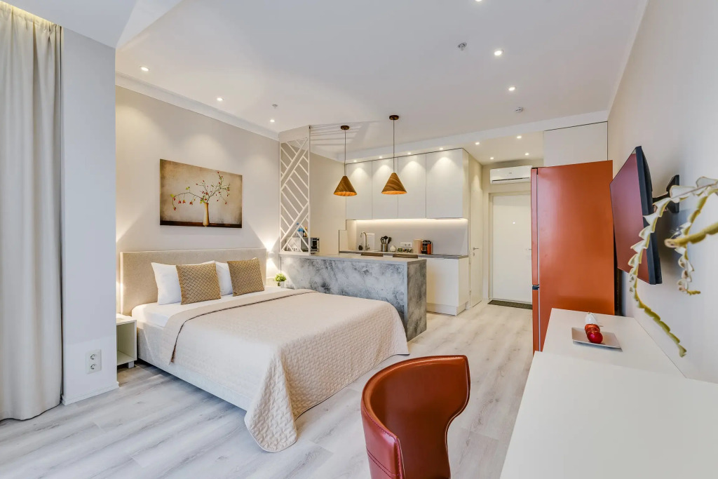 Фотография квартиры Апартаменты Liner Apartaments для двоих