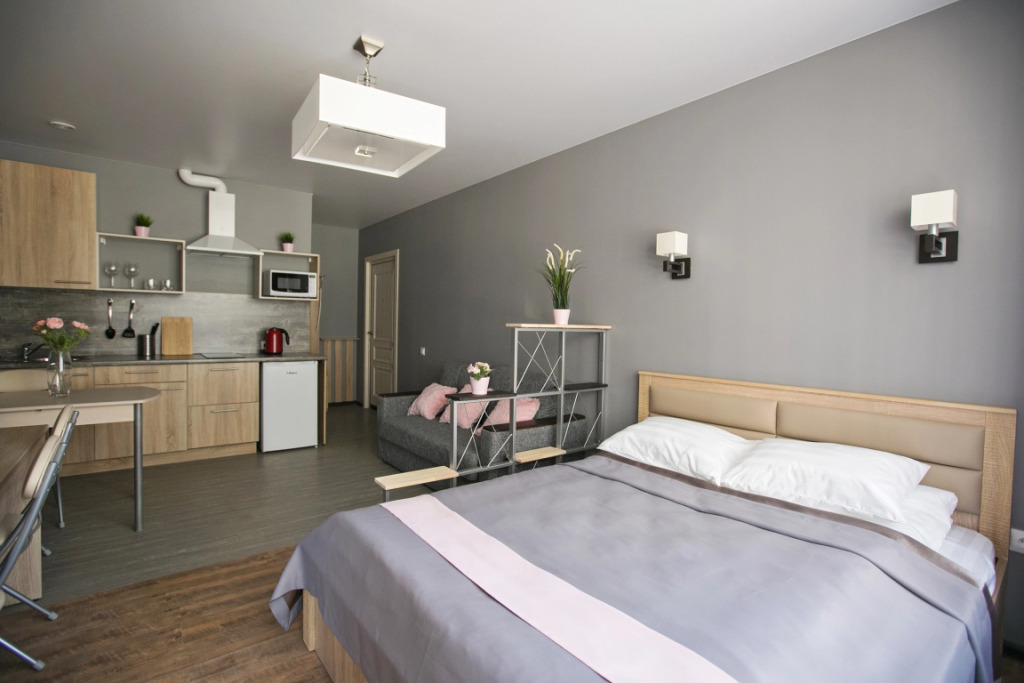 Фотография квартиры Квартира New Horizon Ovechkin Apartments Aquamarine  рядом с Московским вокзалом