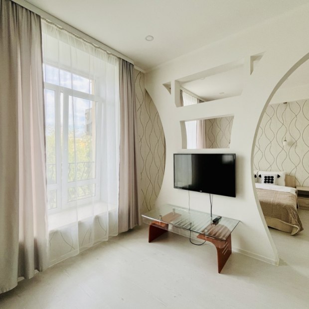 Фотографии квартиры 
            Апартаменты Unique Apart Лен рядом с Медсанчастью МВД, Парком Чудес и СГК Кирова 25