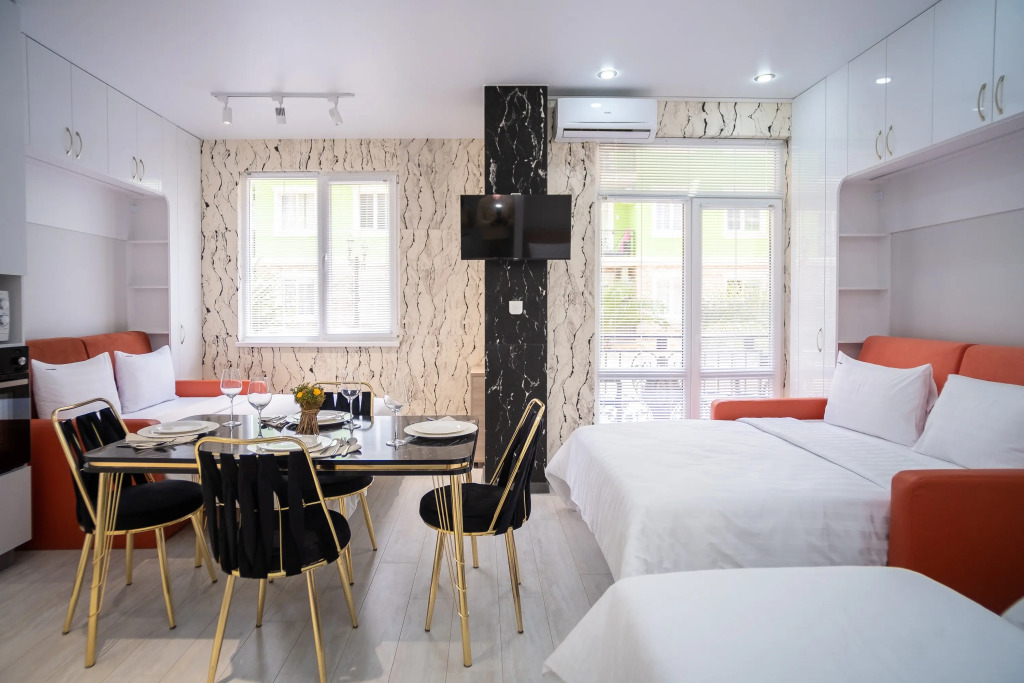 Фотография квартиры Апартаменты Red Apartments Арт Лайт Сити Вега