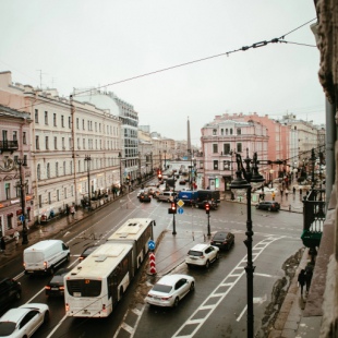 Фотография квартиры Апартаменты Двухуровневая студия с видом на Невский