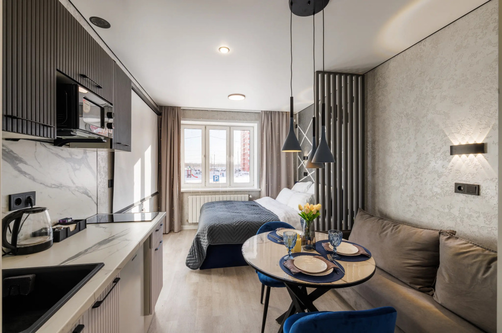 Фотография квартиры Апартаменты Meduza apart уютные кино-студии с проекторами №3