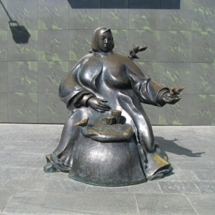 Фотография памятника Памятник Торговке семечками