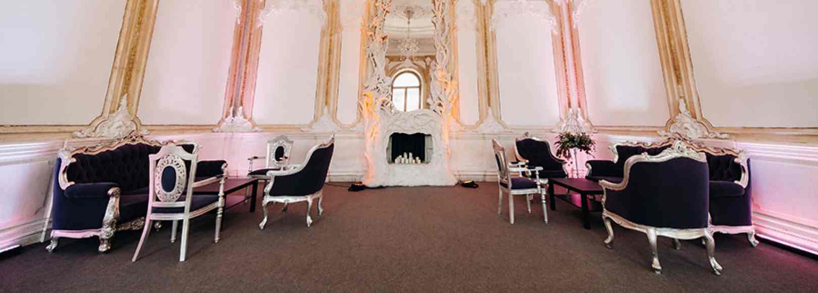 Фотография банкетного зала Каминный зал Усадьбы Салтыковых - Чертковых