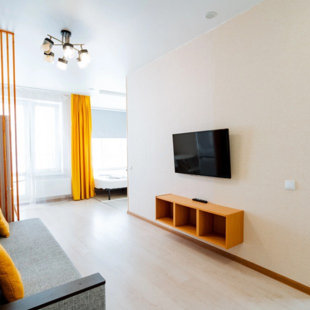 Фотографии квартиры 
            Апартаменты King в ЖК Эрмитаж Горсовет Планета