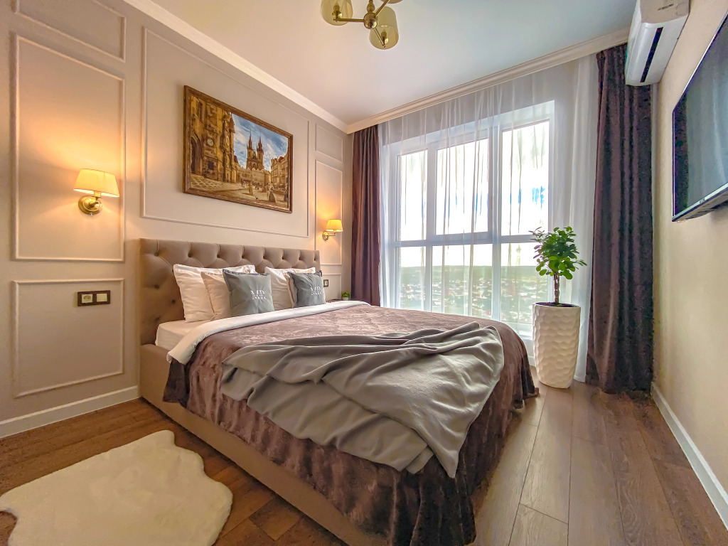 Фотография квартиры Апартаменты ЖК Романов с балконом и красивым видом