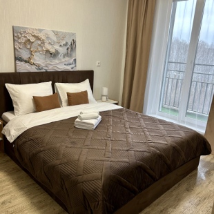 Фотография квартиры Апартаменты студия с панорамным видом на Краснопольском проспекте около ТРК Фиеста