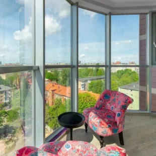 Фотография квартиры Апартаменты Crown39 - 1к №85: 55 м2, 11 этаж из 21