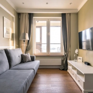 Фотография квартиры Апартаменты Sutki Rent c дизайнерским ремонтом и отличным видом