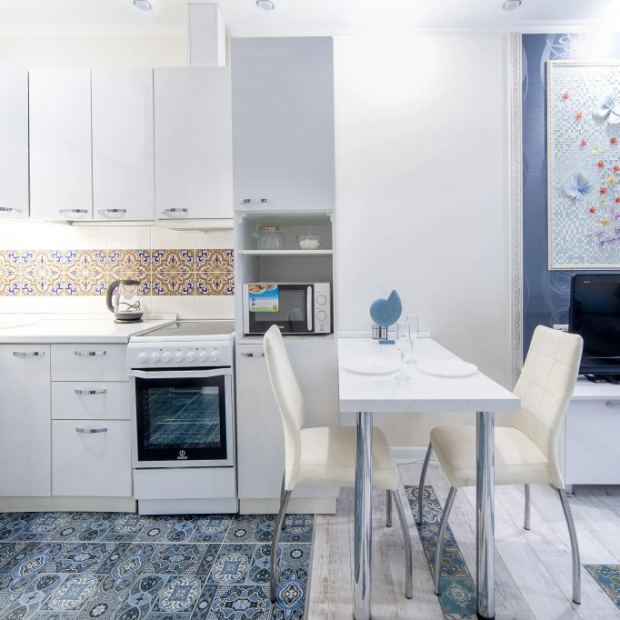 Фотографии квартиры 
            Апартаменты MyhomeYourhome на Переулке Рахманинова 39/9А