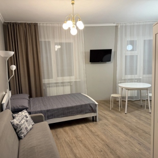 Фотография квартиры Квартира Уютная Студия в Новом Микрорайоне 203