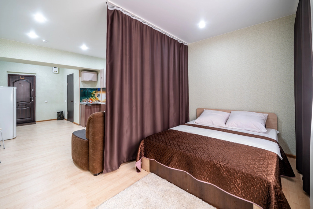 Фотография квартиры Квартира студия с отдельной спальной зоной