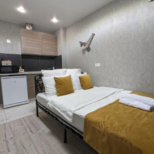 Фотография квартиры Апартаменты RentHome студия Горчица на Южном шоссе у ТЦ Амбар