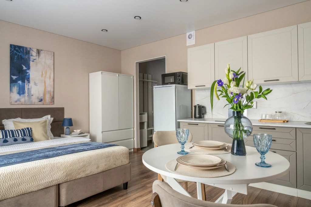 Фотография квартиры Апартаменты Уютная студия вблизи аэропорта  Кольцово