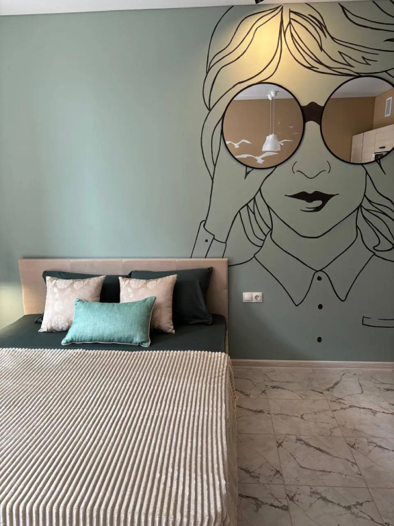 Фотография квартиры Квартира с ярким граффити