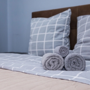 Фотография квартиры Квартира Студия рядом с Вокзалом, потрясающий вид на реку