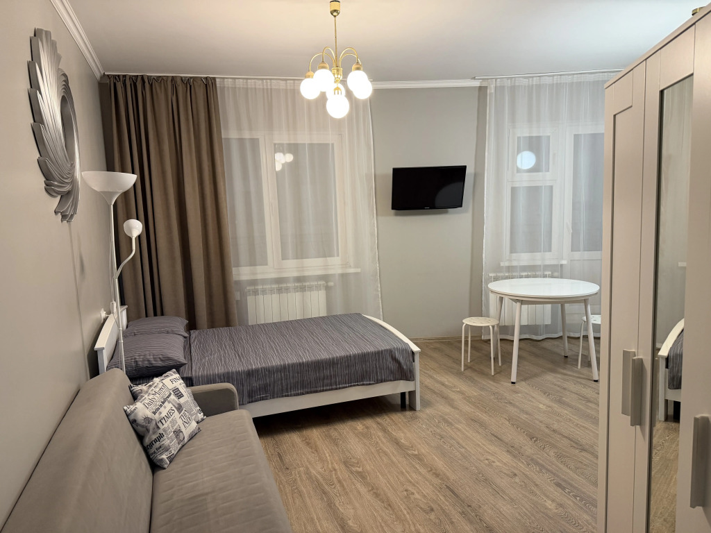 Фотография квартиры Квартира Уютная Студия в Новом Микрорайоне 203