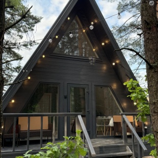 Фотография Коттеджа Частный дом Афрейм на берегу реки Пра