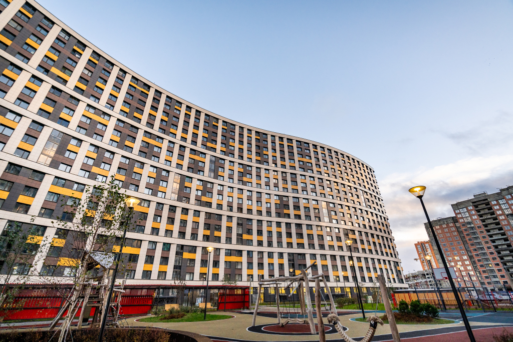 Фотография квартиры Апартаменты Globalstay Новая Студия с Дизайнерским Ремонтом ЖК Авиатор 15 Мин Пешком до Метро Девяткино