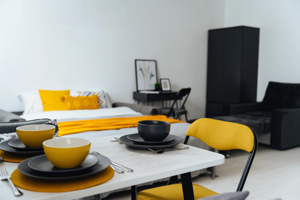 Фотография квартиры Квартира студия Абрикосовый cон