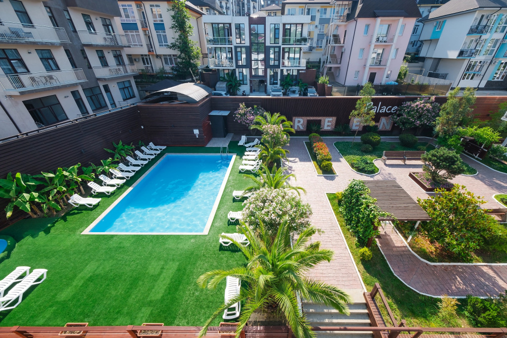 Фотография квартиры Апартаменты Green Palace 10 С Подогреваемым Бассейном Круглый Год