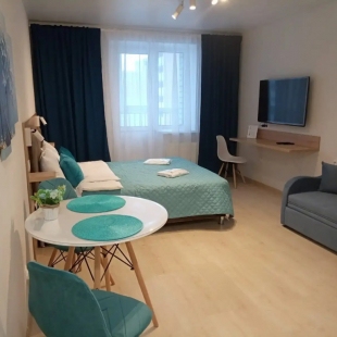 Фотография квартиры Апартаменты Уютная квартира-студия с видом на достопримечательность