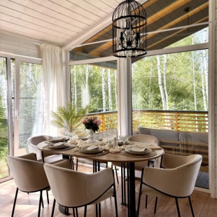 Фотография Коттеджа Частный Дом ЕлкиШале с 3мя спальнями, баней и чаном