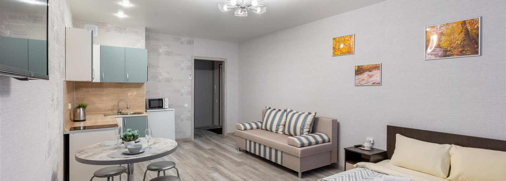 Фотография квартиры Квартира студия после ремонта в новом жилом комплексе Кристалл