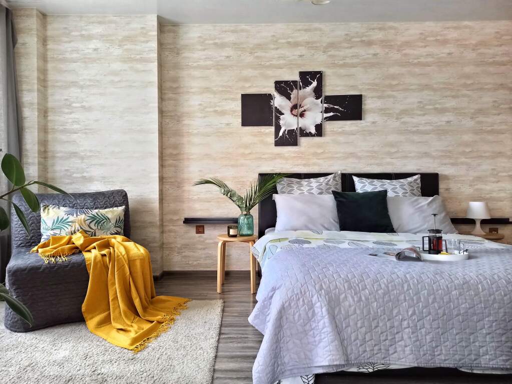 Фотография квартиры Апартаменты Rise and Shine 33 Mikrorayon