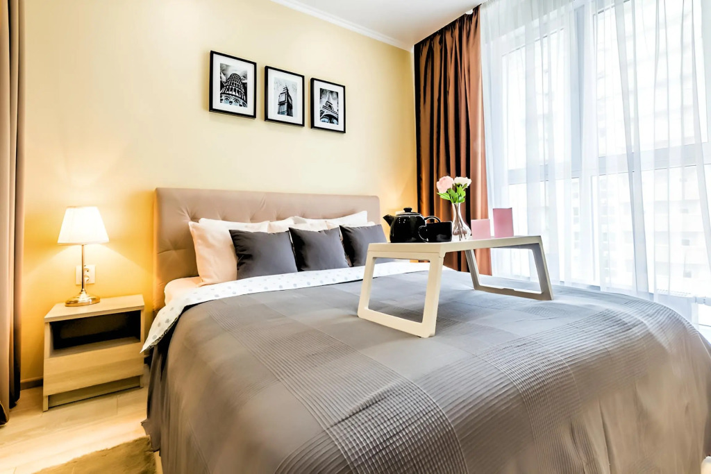 Фотография квартиры Апартаменты DoMino — Светлая Однушка с Качественным Ремонтом