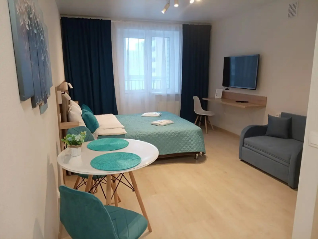 Фотография квартиры Апартаменты Уютная квартира-студия с видом на достопримечательность